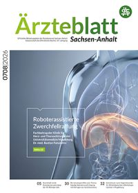 Titelblatt Ärzteblatt Sachsen-Anhalt 06/2026