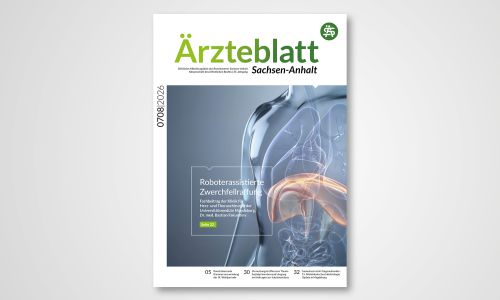 Titelseite Ärzteblatt Sachsen-Anhalt Ausgabe 0708/2026
